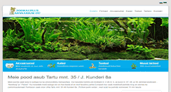 Desktop Screenshot of akvaariumid.eu